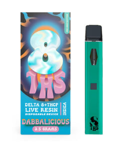 8ths disposable vape dabbalicious 1