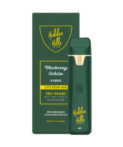 Hidden Hills Fire Fire Blend D9 2G Disposable Blueberry Gelato