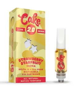 cake 2g D10 LR cartridge strawberry starfruit