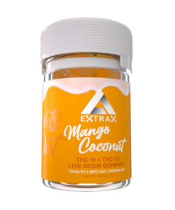 delta extrax light out gummies mango coconut