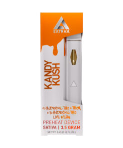 delta extrax splats disposable vape kandy kush