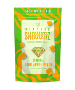 diamond shruumz gummies sour apple peach