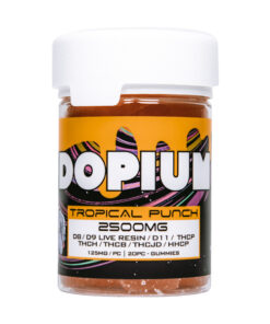 dopium gummies 2500 tropical punch