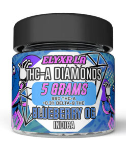 elyxr THCA 5G diamond blueberry og