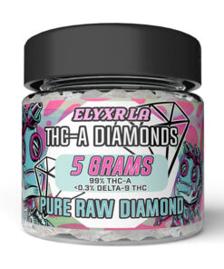 elyxr THCA 5G diamond pure raw diamond