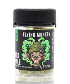 flying monkey 1000mg gummies sour apple 600x600 1