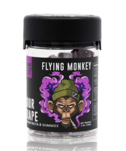 flying monkey 1000mg gummies sour grape 600x600 1