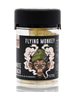 flying monkey 1000mg gummies white peach 600x600 1