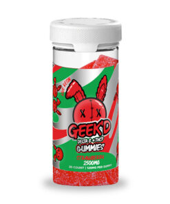 geekd d8 thcp gummies strawberry 1