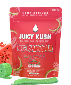 juicy kush gummy belts watermelon