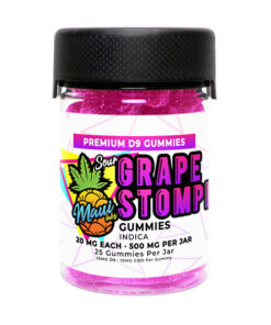 maui labs d9 gummies sour grape stomper