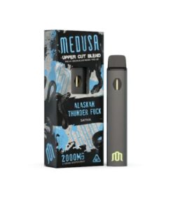 medusa upper cut disposable 2g sativa alaskan thunder fuck 600x600 1