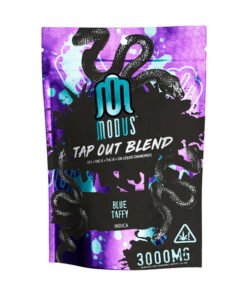 modus tap out blend gummies blue taffy