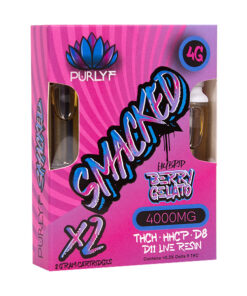 purlyf smacked cartridges berry gelato