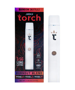 torch burnout blend vape rainbow zkittlez 1