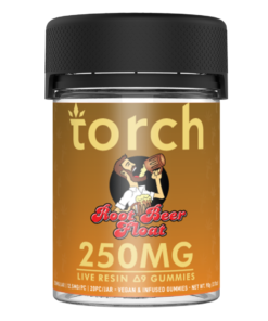 torch d9 live resin gummies 250mg root beer float