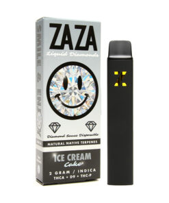 zaza 2g disposable liquid diamonds d9 thcp ice cream cake