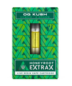 Honeyroot extrax live resin cartridges 2 grams price