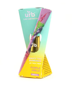 Urb saucy thc diamonds cartridge 2.2 g disposable